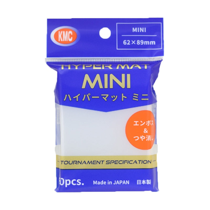 KMC: Mini Sleeves  - Hyper MAT: Clear