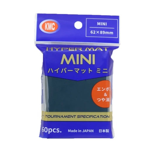 KMC: Mini Sleeves  - Hyper MAT: Green