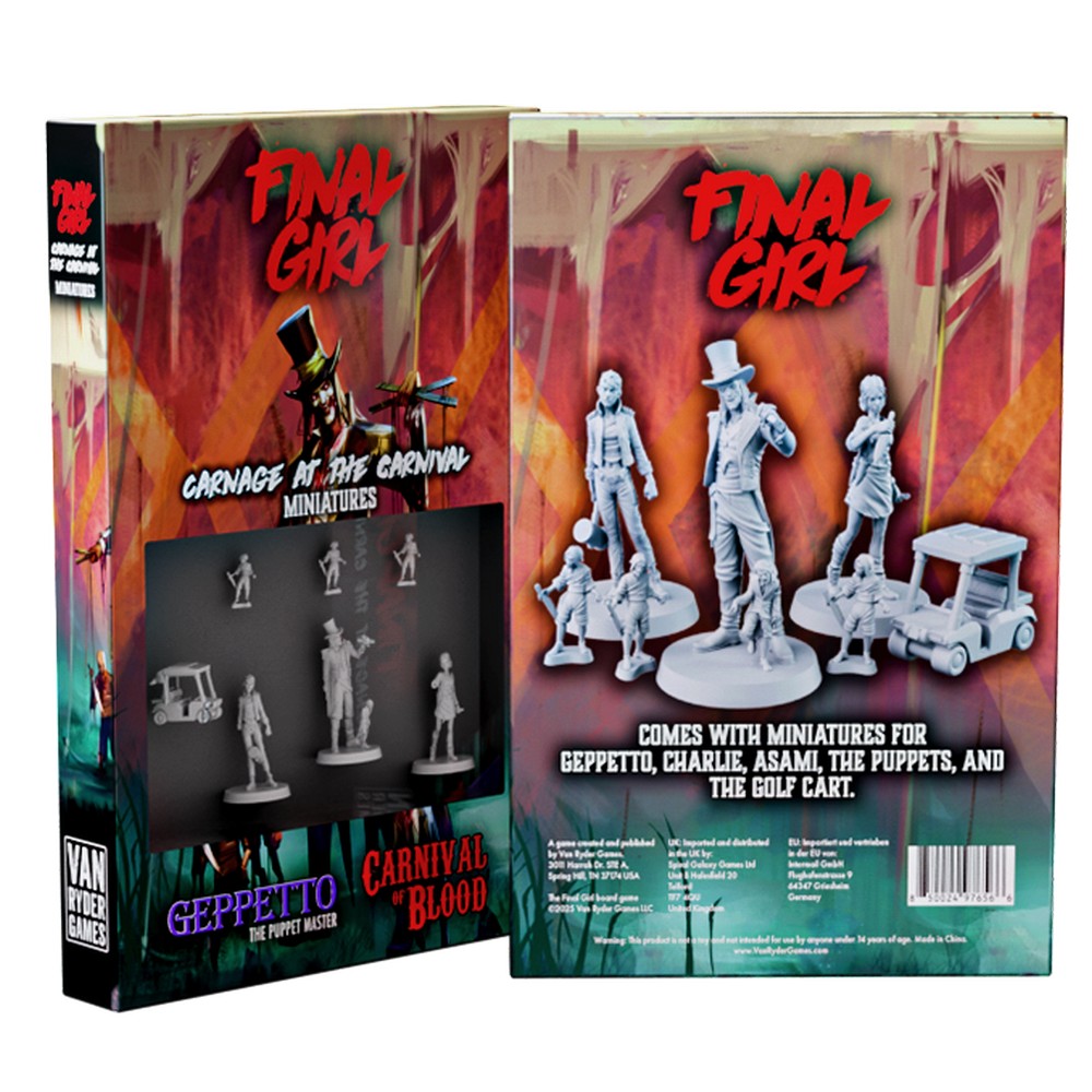Final Girl: Miniatures Box  - Carnage at the Carnival