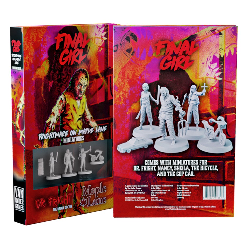 Final Girl: Miniatures Box  - Frightmare on Maple Lane