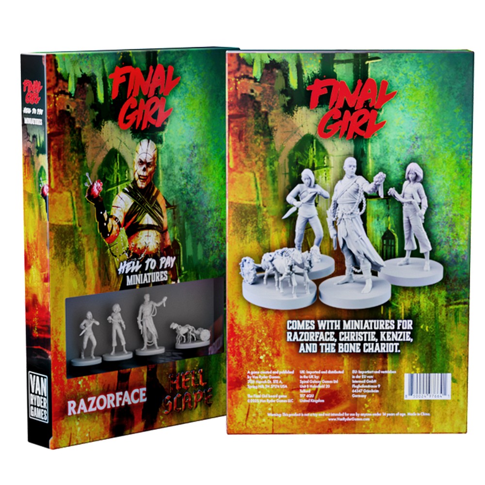 Final Girl: Miniatures Box  - Hell to Pay