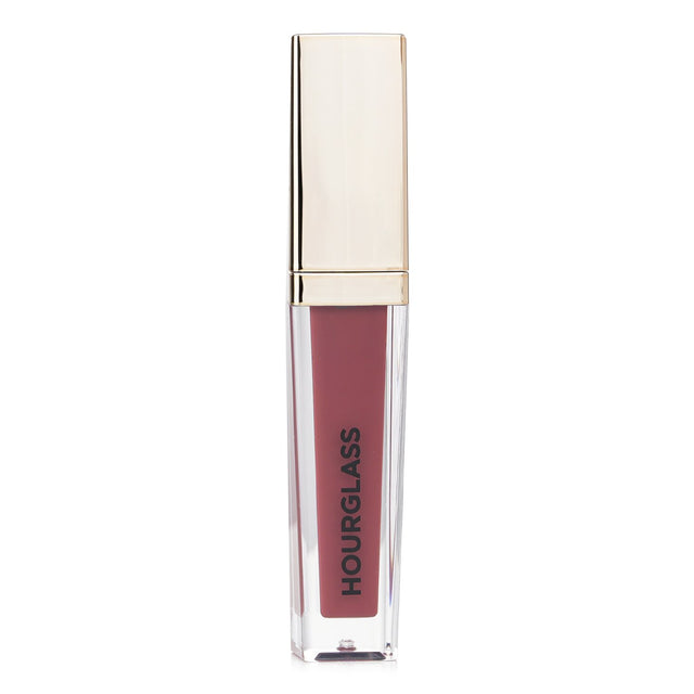 HourGlass Velvet Story Lip Cream in #Luxe (Mauve) offers hydrating, full-coverage color with a velvety, non-drying finish.