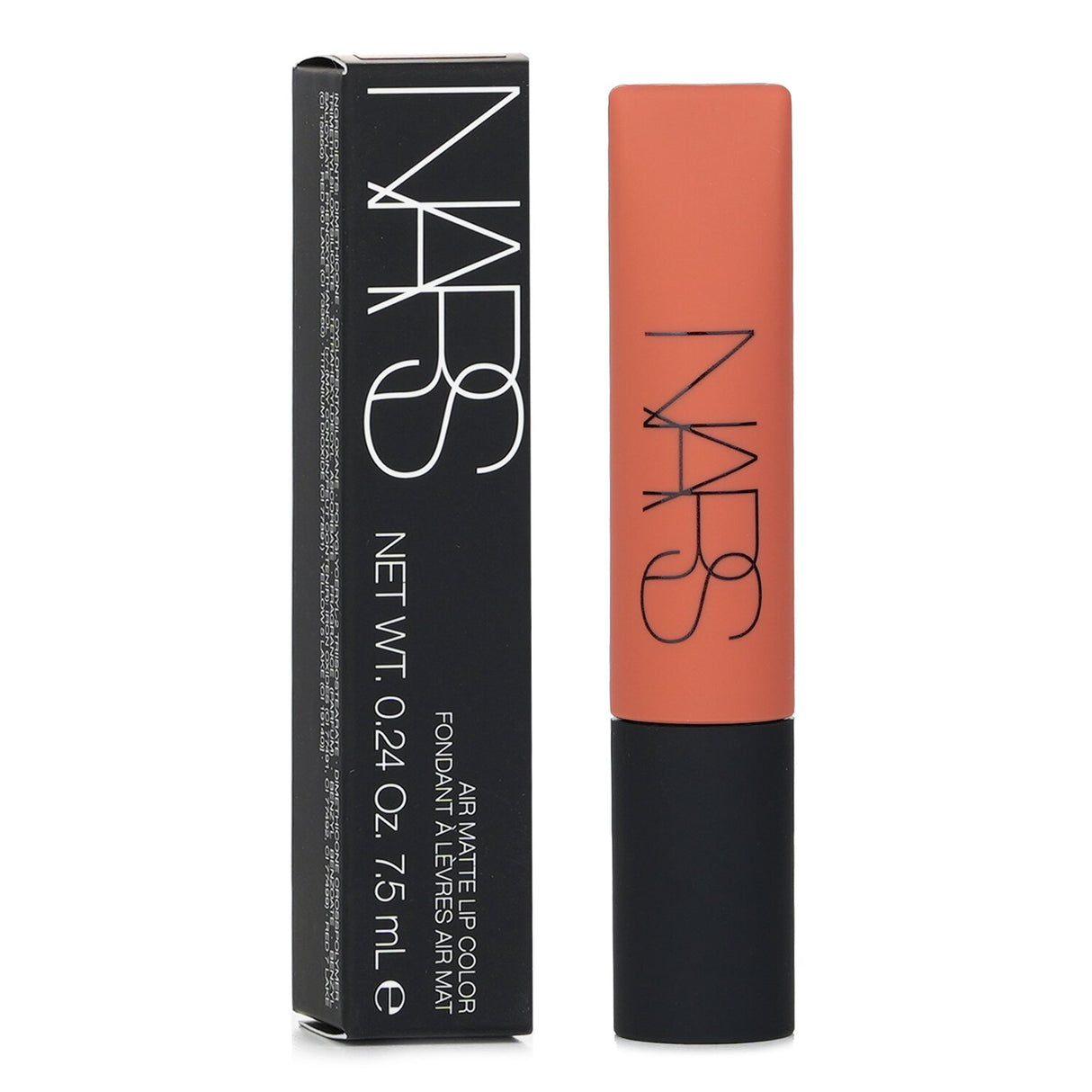 NARS Air Matte Lip Color in Warm Beige #Thrust, featuring a lightweight, long-wearing matte finish for a chic look.