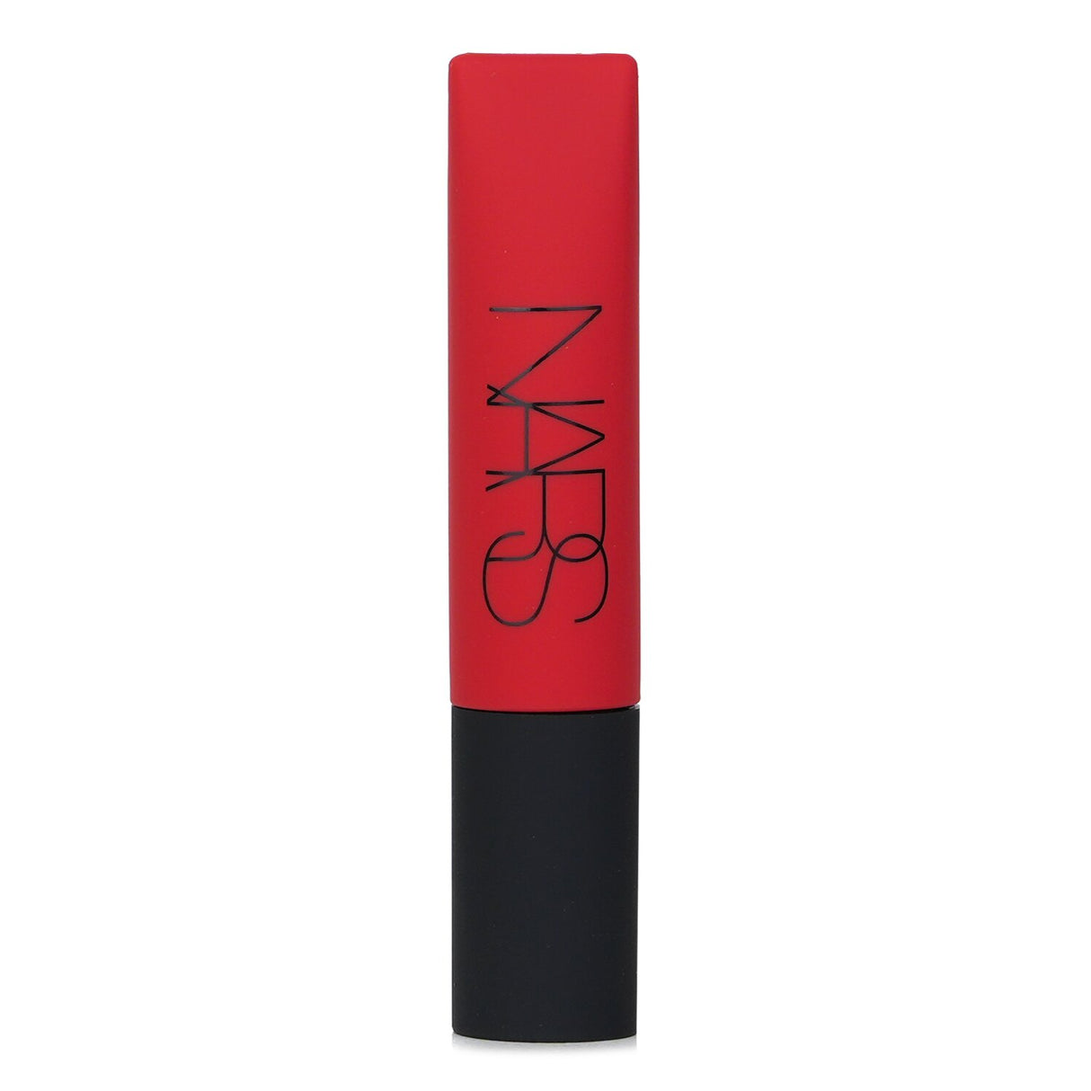 NARS Air Matte Lip Color in #Pin Up, a lightweight brick red with a creamy, cushiony finish for effortless application.