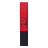 NARS Air Matte Lip Color in #Pin Up, a lightweight brick red with a creamy, cushiony finish for effortless application.