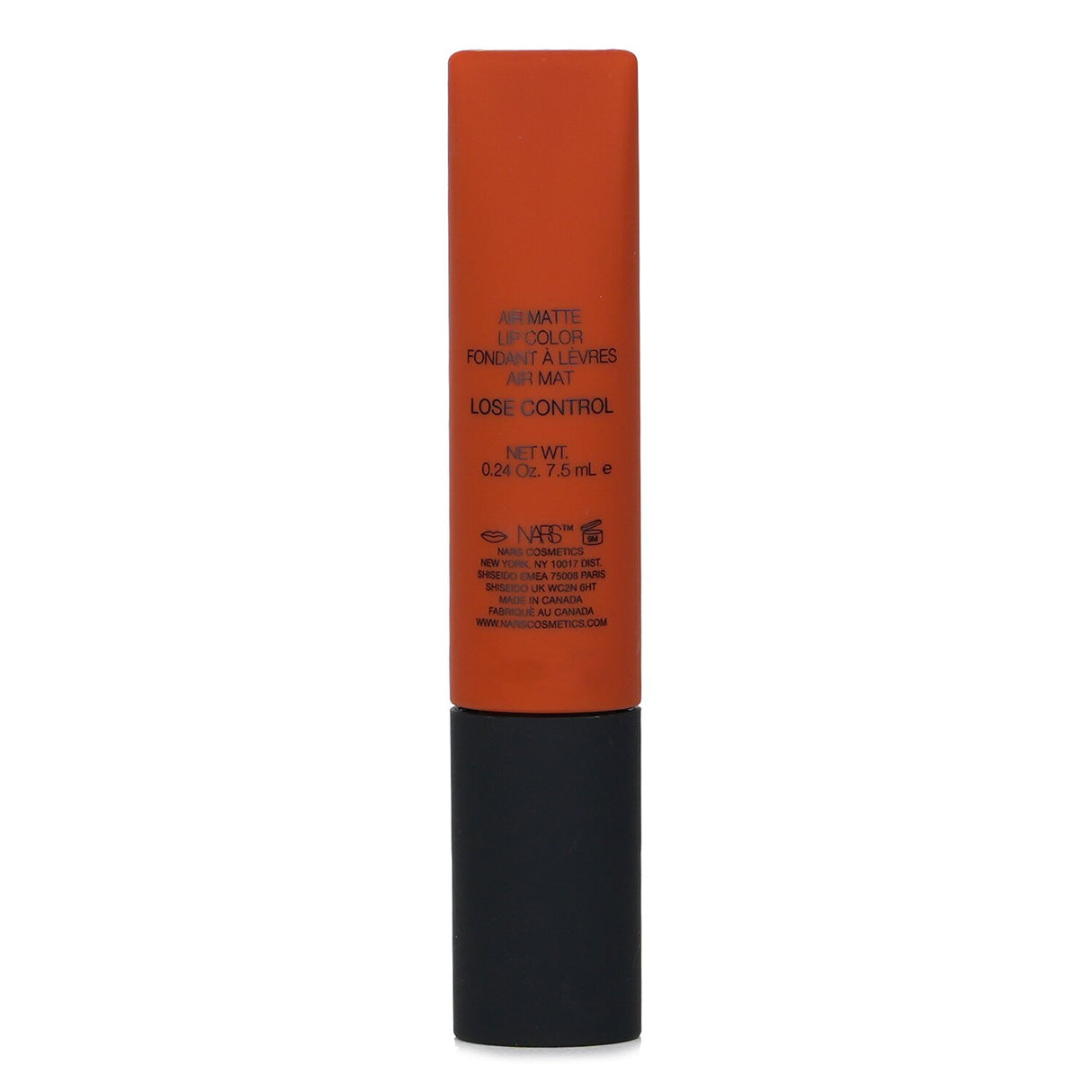 NARS Air Matte Lip Color in #Lose Control offers a lightweight, long-lasting brown-pink shade with a matte finish.