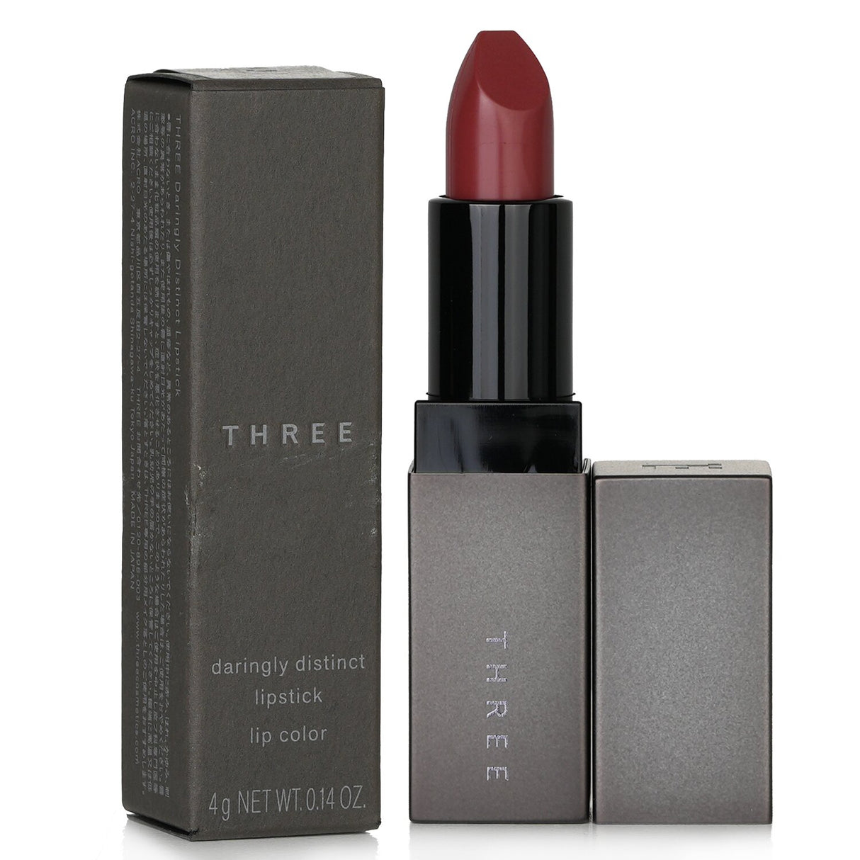 Vibrant #11 Feeling Freedom lipstick in sleek 4g package, offering lightweight, long-lasting color for stunning lips.