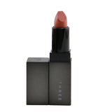 Velvety lipstick in #10 Sweet Salvation, offering a glossy finish and hydration while enhancing natural lip color.