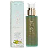 Kora Organics Minty Mineral Hydration Mist in a 100ml bottle, infused with Aloe Vera and Blue Daisy for refreshing, dewy skin.