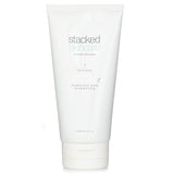 Aqua-colored gel cleanser in 180ml bottle, infused with prebiotics and copper gluconate for balanced, hydrated skin.