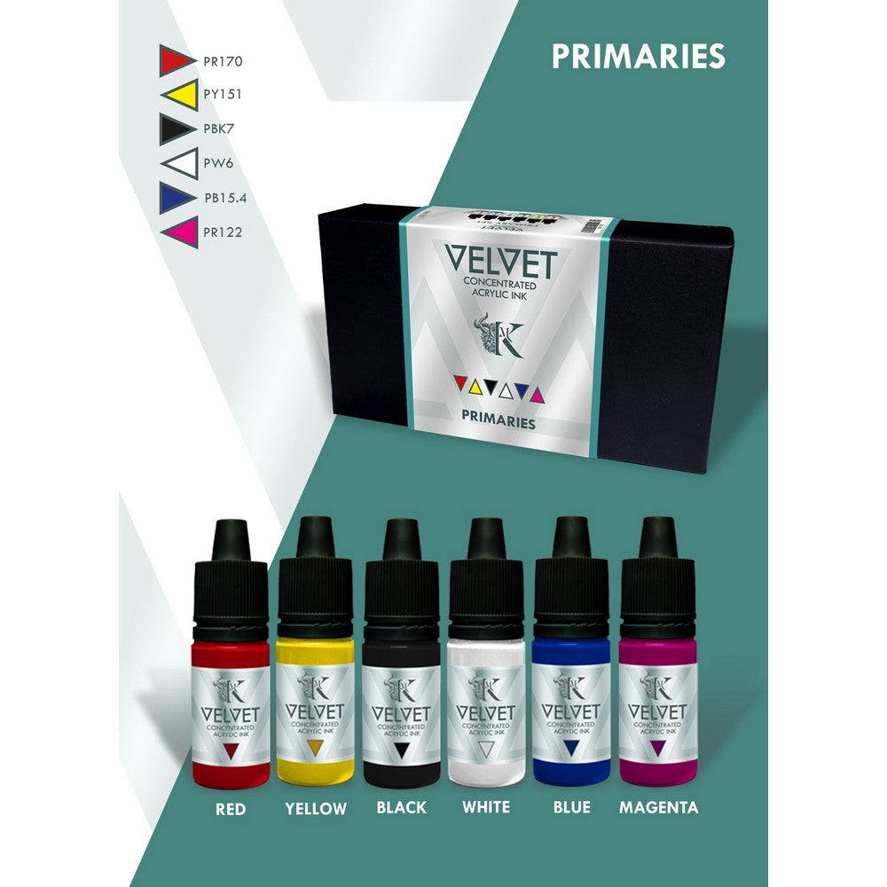 Velvet Inks Primaries