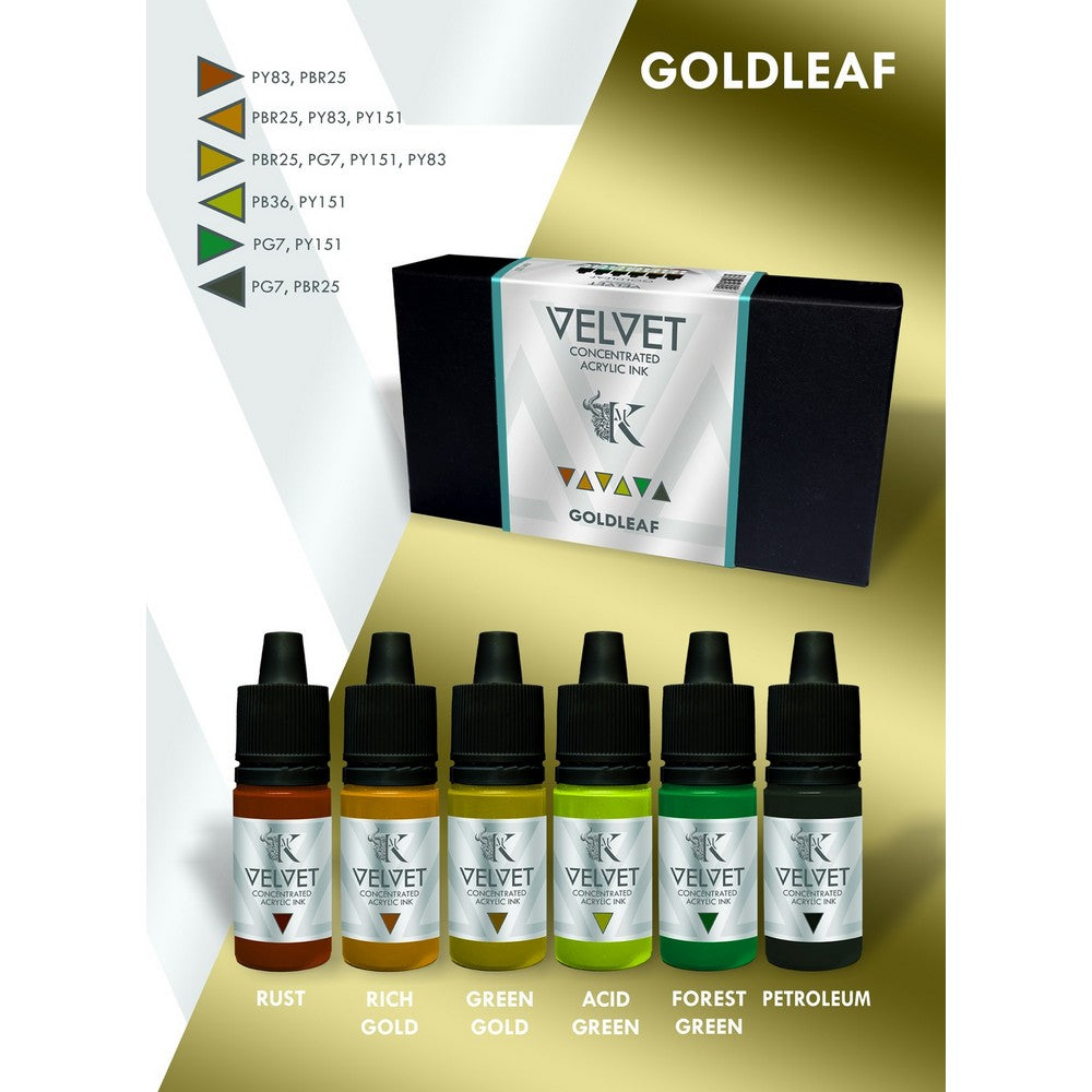 Velvet Inks Goldleaf