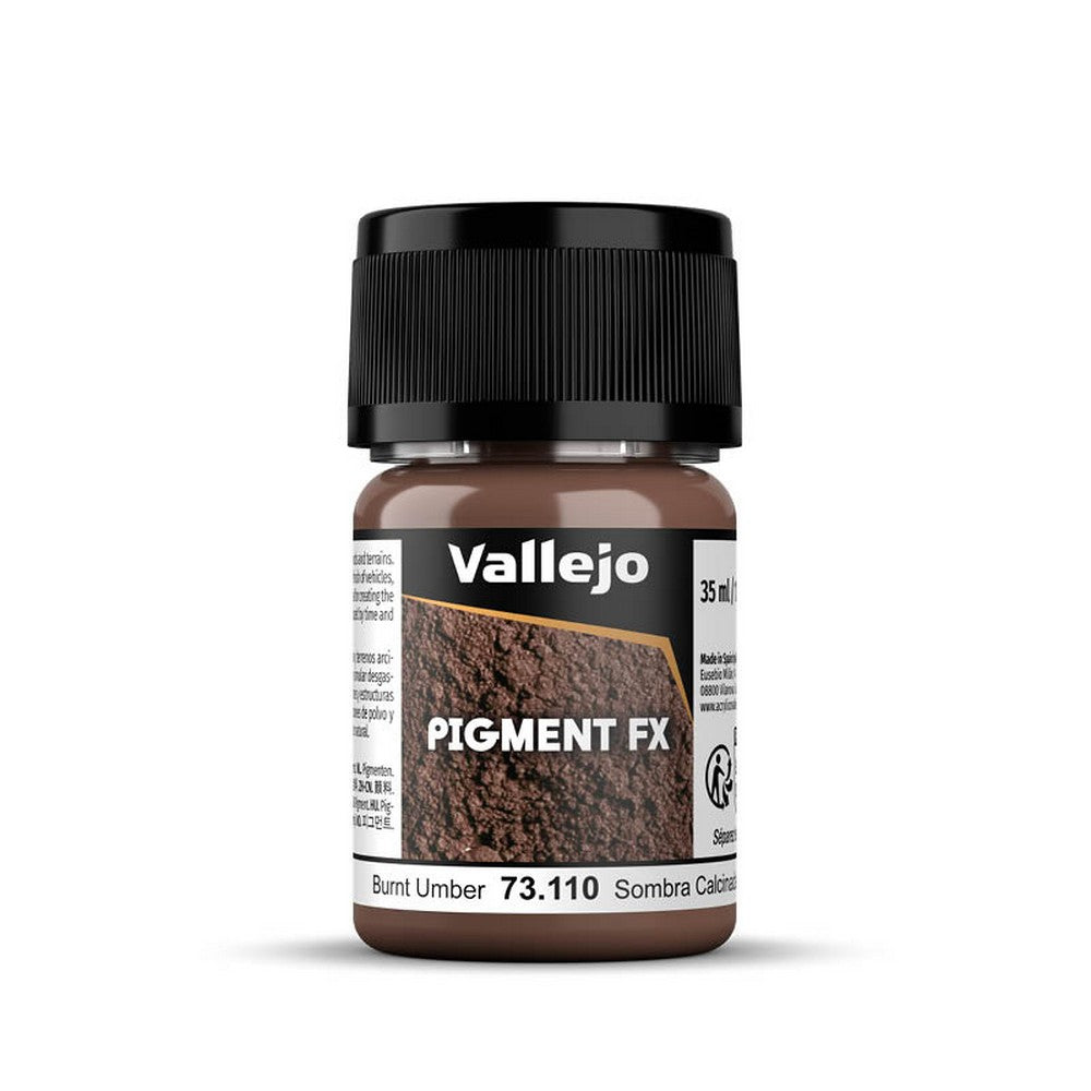 Vallejo - Pigments FX - Burnt Umber 35ml - Model Paint