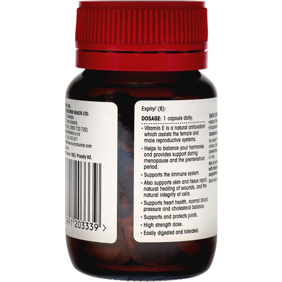 Red Seal Vitamin E 400iu Tablets 50pack
