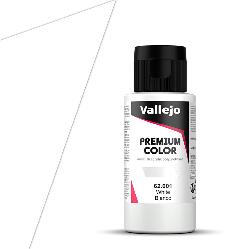 Vallejo - Premium Colour - Opaque - White 60ml