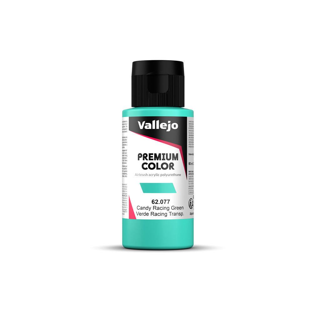 Vallejo - Premium Colour - Candy - Racing Green 60ml - Model Paint