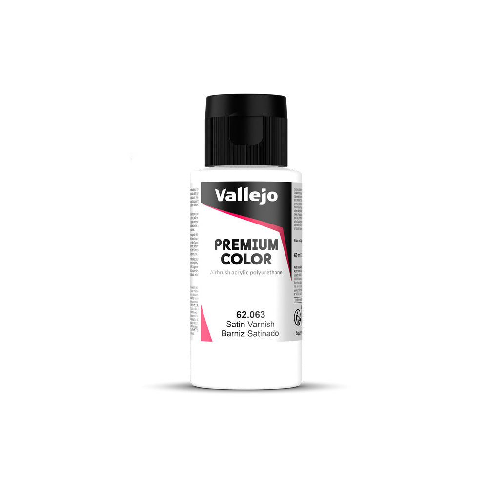 Vallejo - Premium Colour - Auxiliary - Satin Varnish 60ml