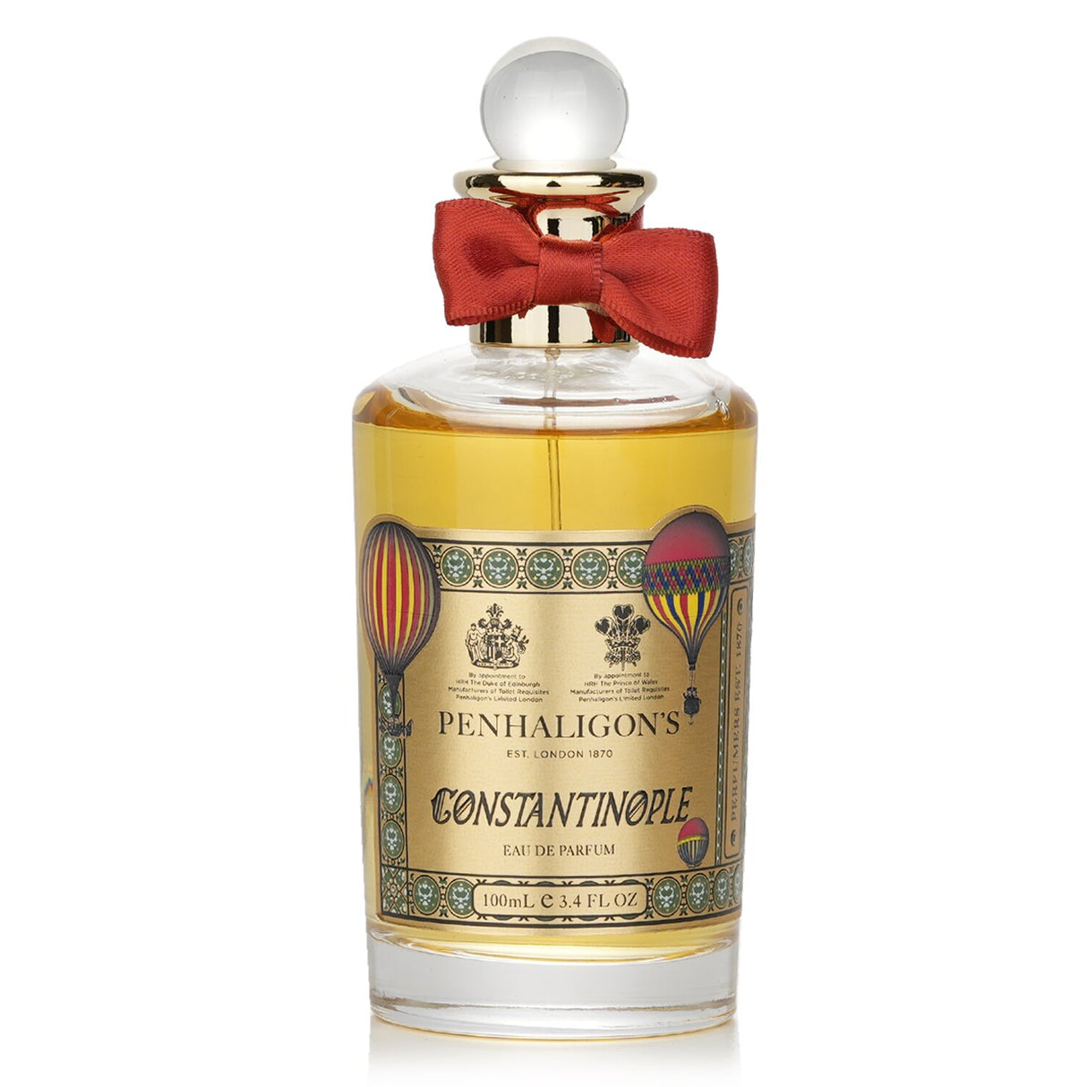 Penhaligon's Constantinople Eau De Parfum Spray, 100ml, featuring notes of iris, vanilla, and patchouli, perfect for fall and winter.