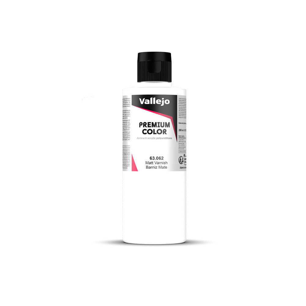 Vallejo - Premium Colour - Auxiliary - Matt Varnish 200ml