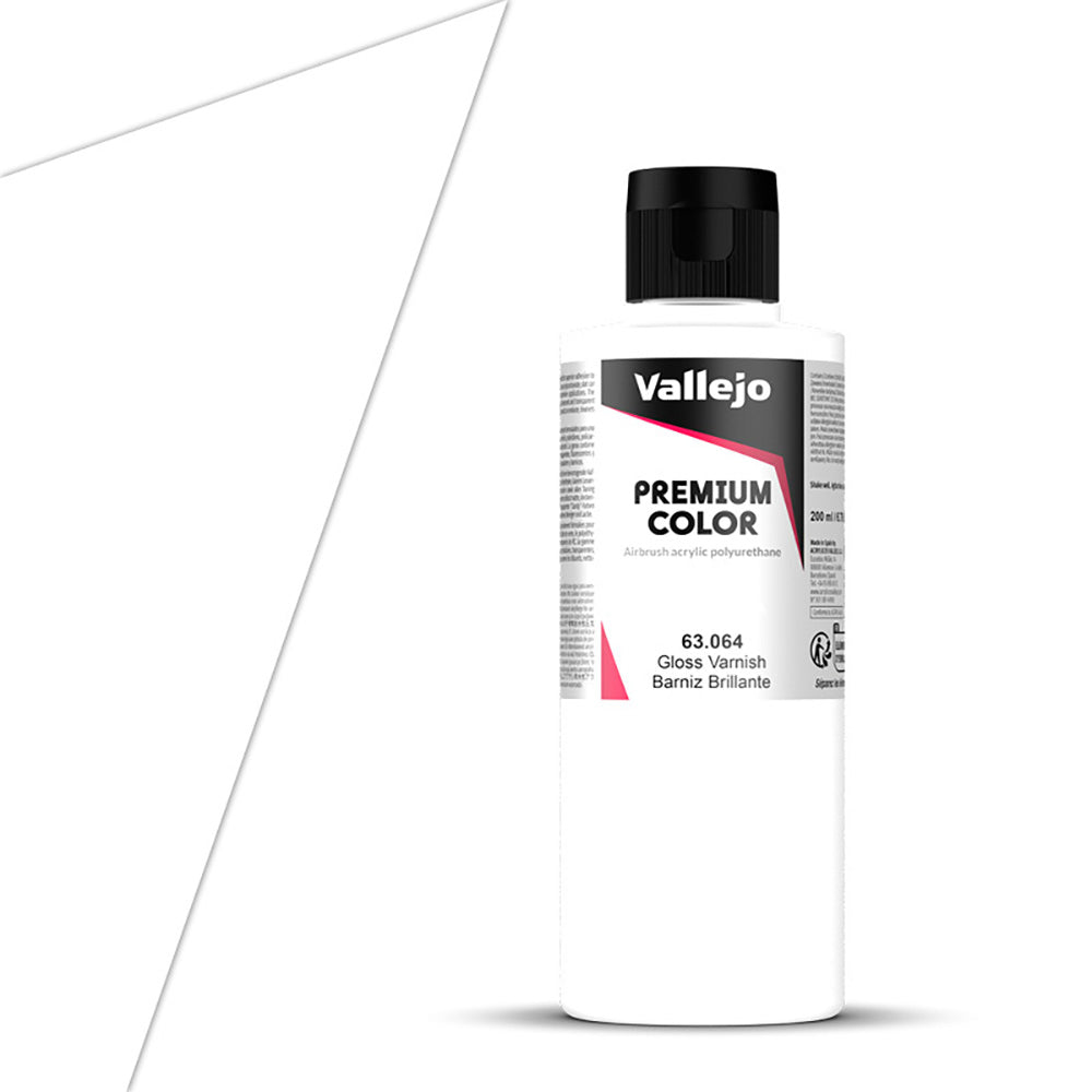 Vallejo - Premium Colour - Auxiliary - Gloss Varnish 200ml