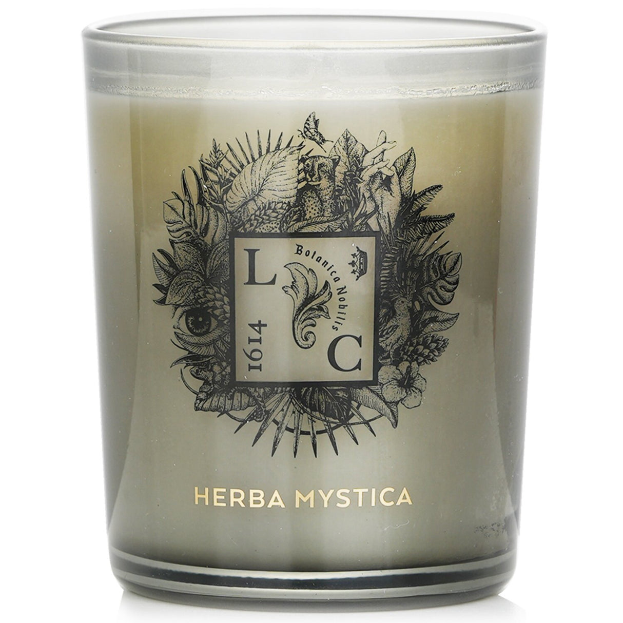 Vegan Herba Mystica Candle (190g) from Le Couvent, scented, made with vegetable wax for a cozy, aromatic atmosphere.