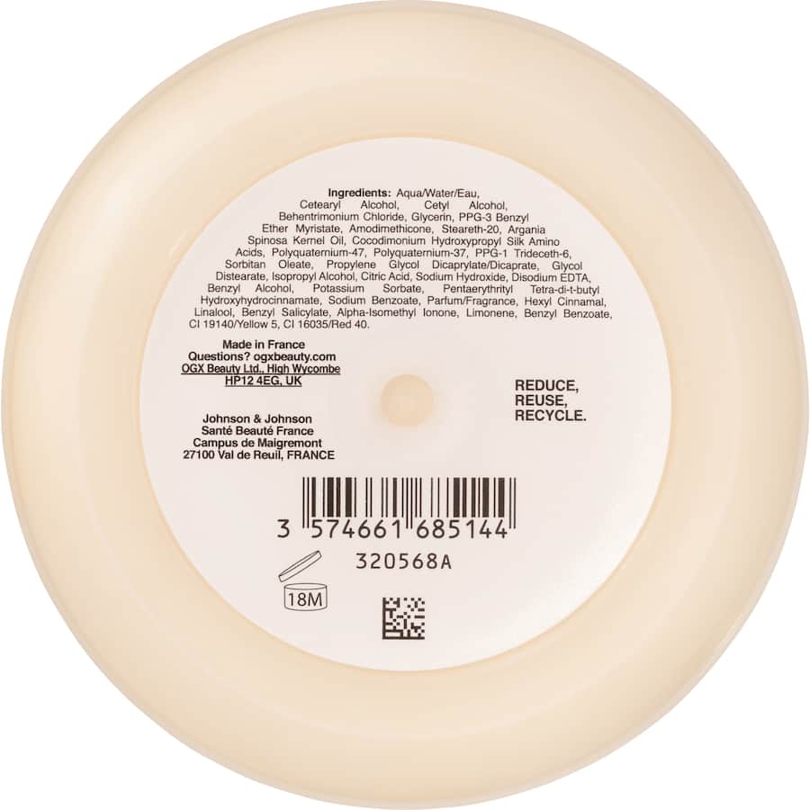 Ogx Argan Oil Of Morocco Hair Treatment Extra Strength Hydrate Repair 300g