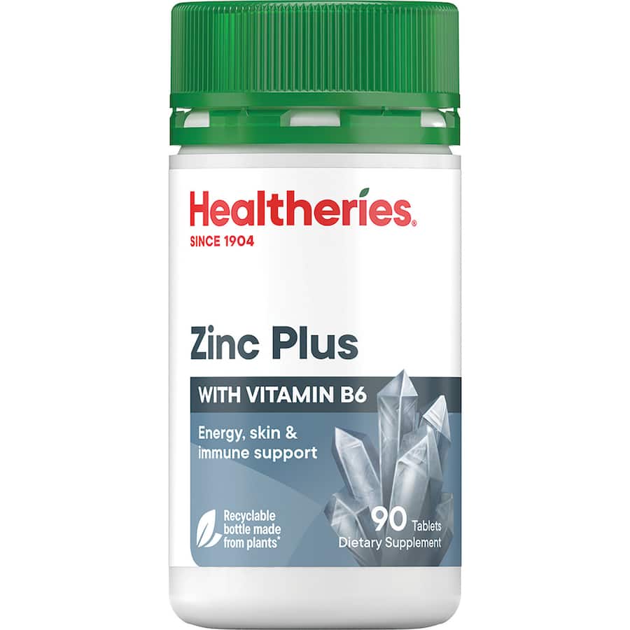 Healtheries Zinc Plus Tablets 90pack