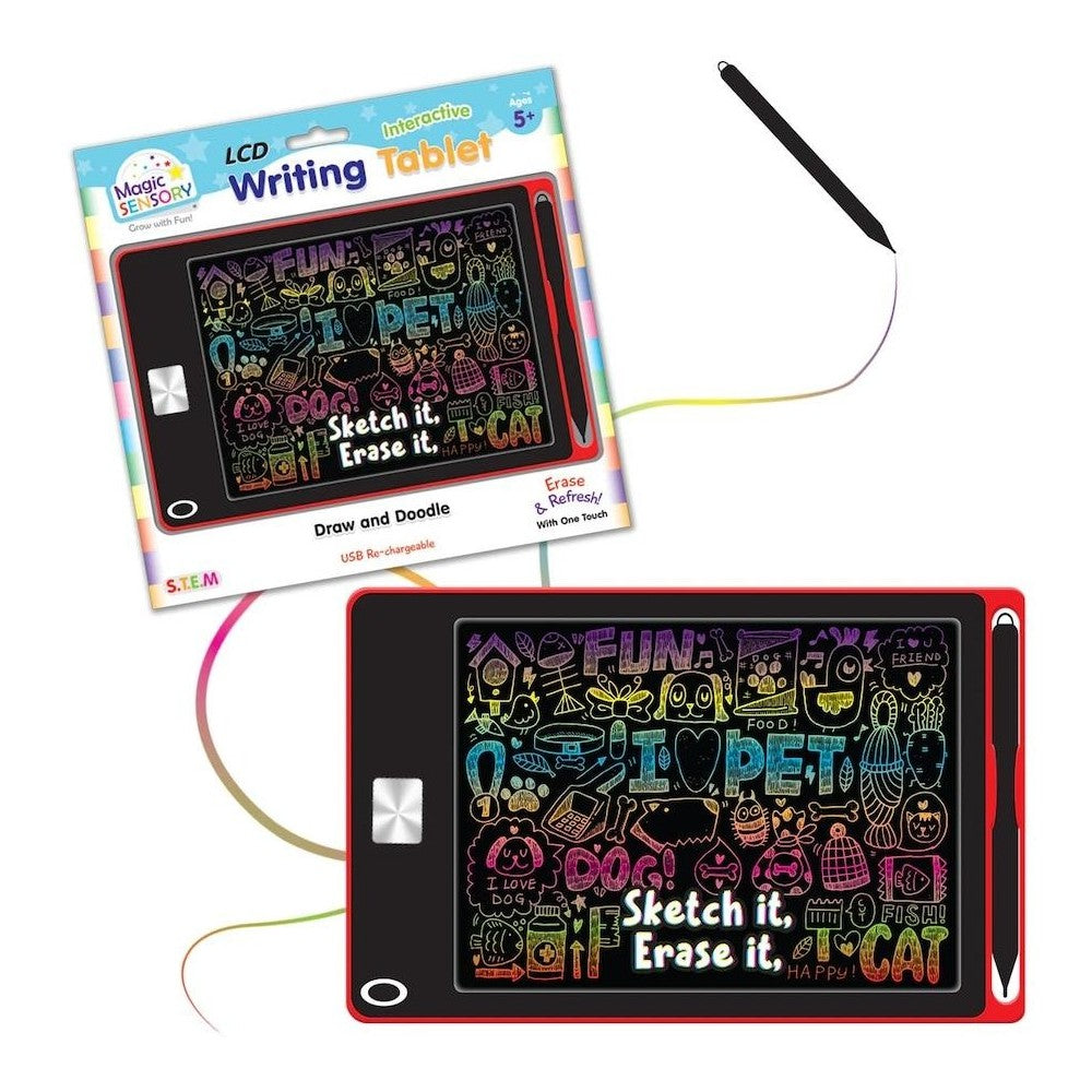 Writing Tablet Lcd Red