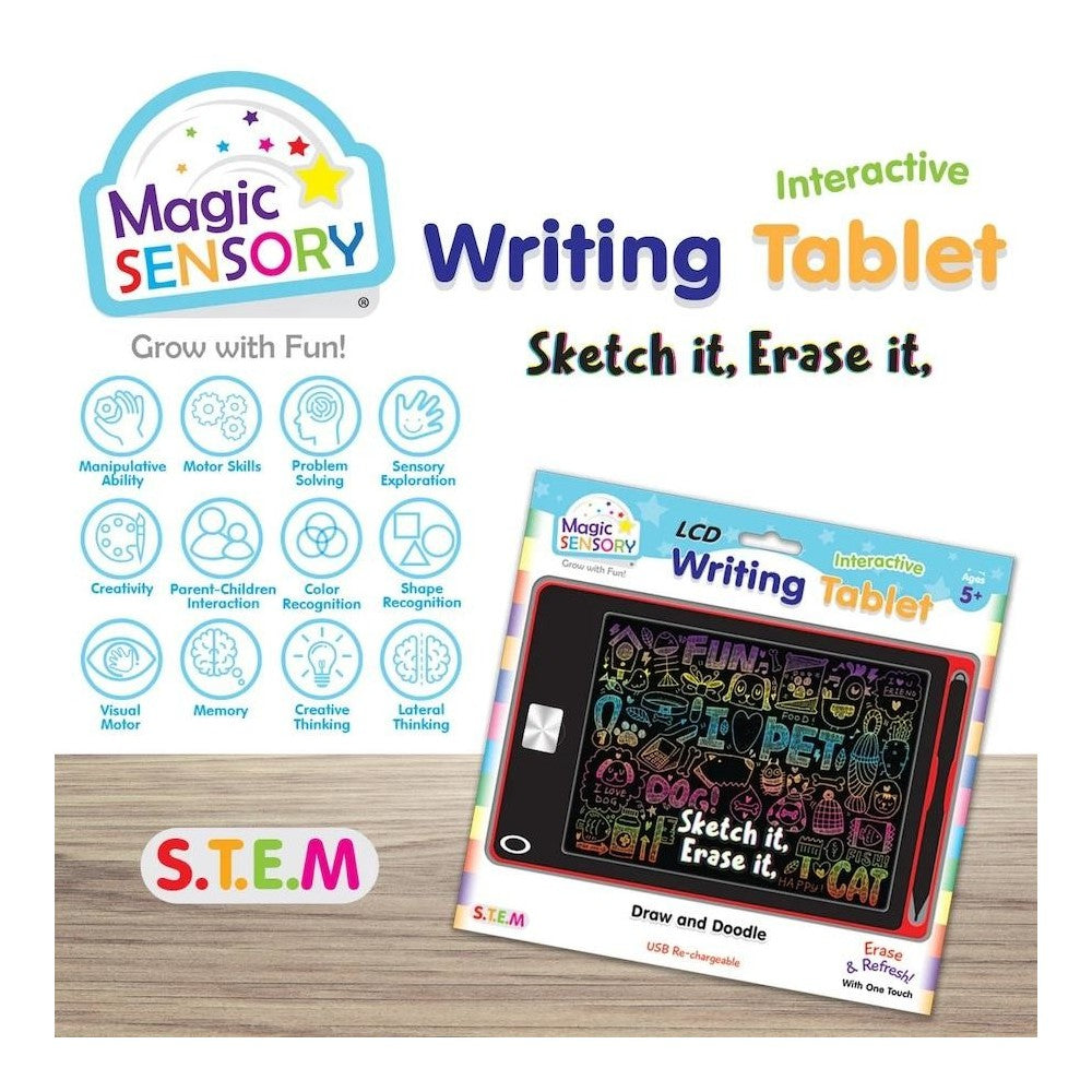 Writing Tablet Lcd Red