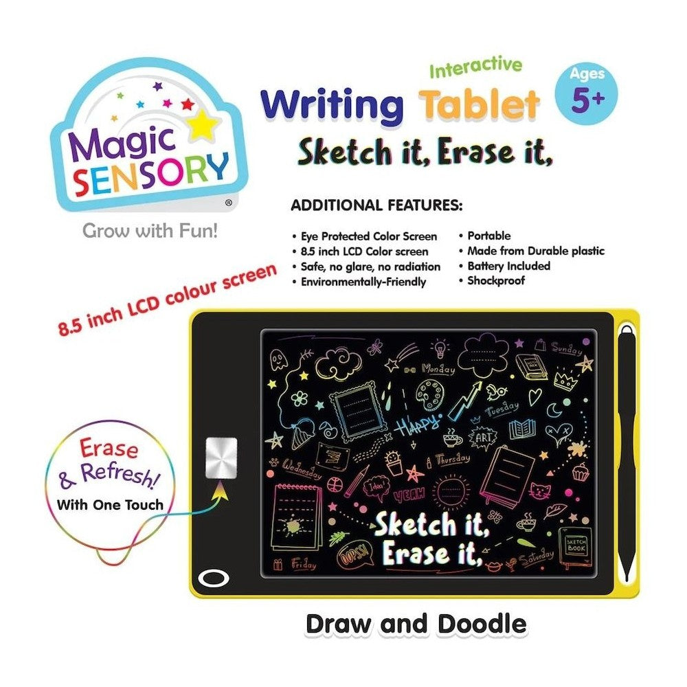 Writing Tablet Lcd Yellow
