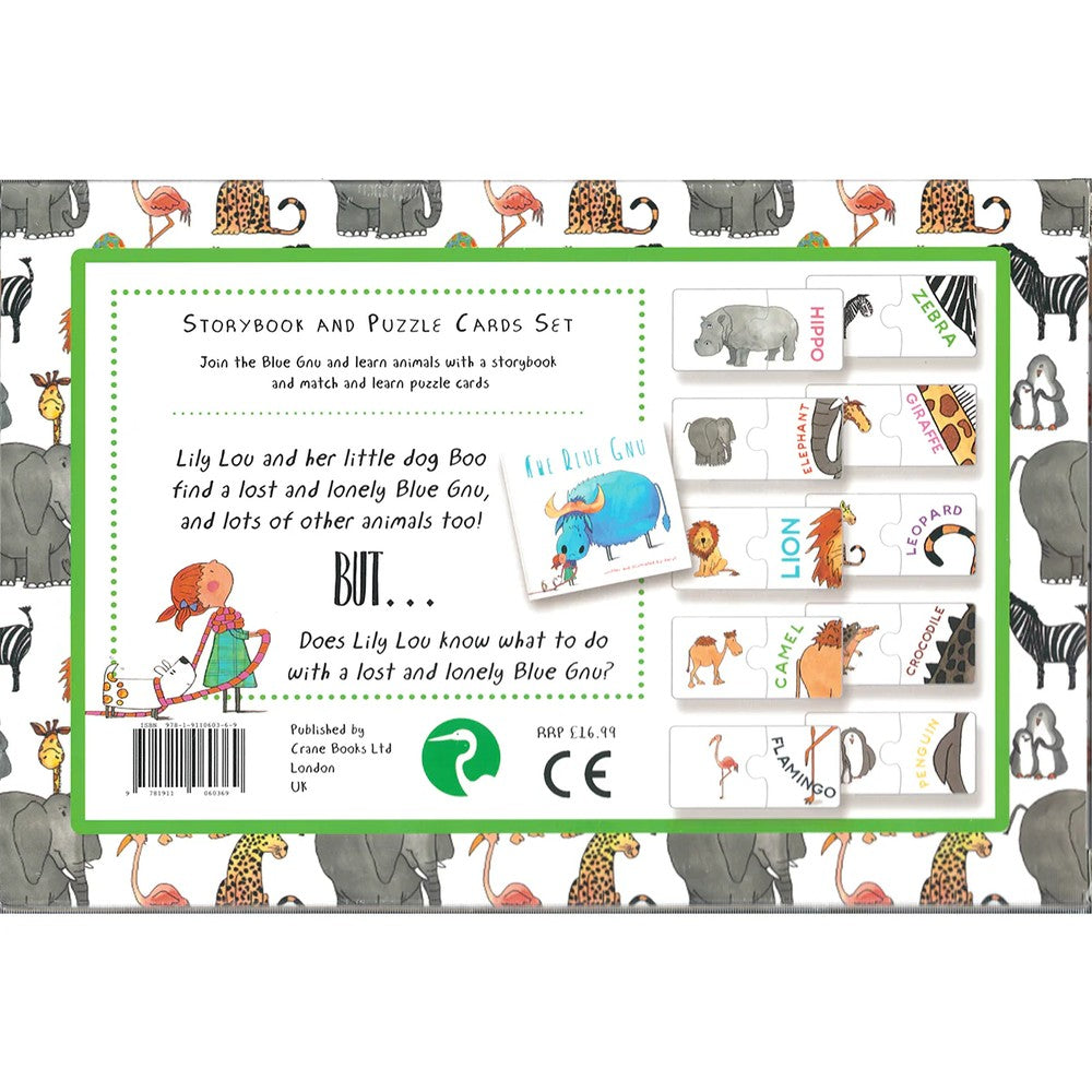 Animals Storybook & Pzl Cards