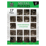Puzzle - BMS - 17 Metal Puzzles Pack