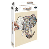 Puzzle - BMS - Elephant Wooden Jigsaw 137Pc