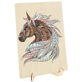 Puzzle - BMS - Horse Wooden Jigsaw 124Pc