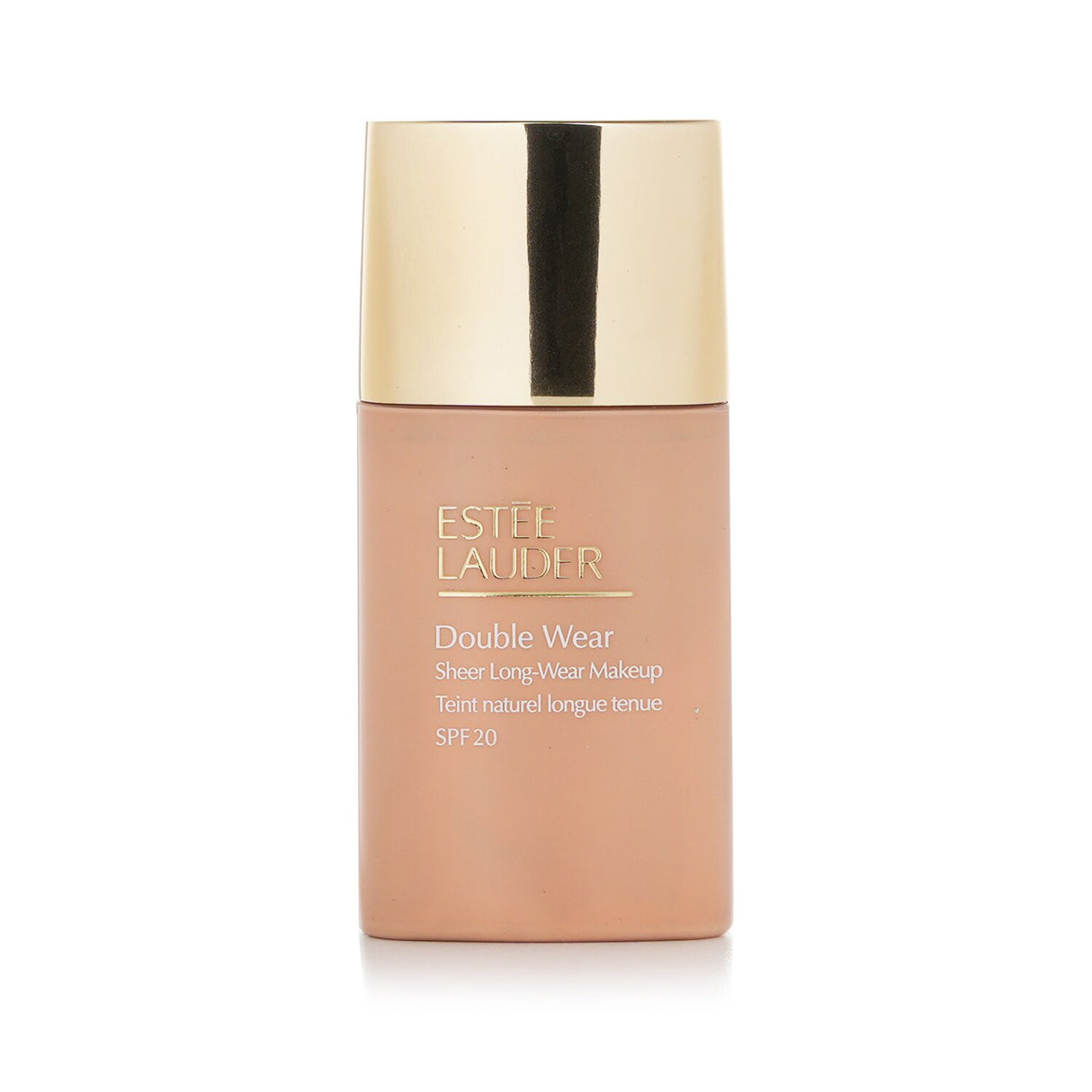 Oil-free liquid foundation in #2C2 Pale Almond, offers SPF 20 protection with a natural matte finish for all skin types.