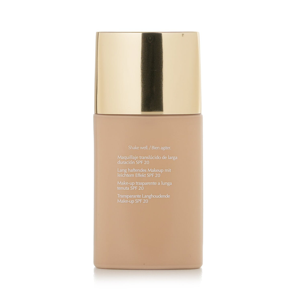 Estee Lauder Double Wear Sheer Long Wear Makeup SPF 20 in #1N2 Ecru, showcasing a lightweight, buildable foundation for a natural finish.