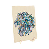 Puzzle - BMS - Lion 2 Wooden Jigsaw 124Pc