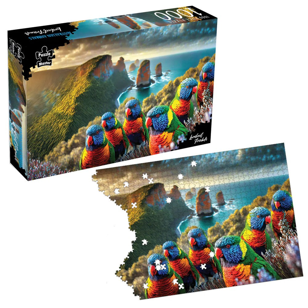 Puzzle - BMS - Lorikeet Friends Jigsaw 1000Pc