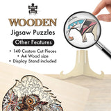 Puzzle - BMS - Monkey Wooden Jigsaw 133pc