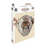 Puzzle - BMS - Monkey Wooden Jigsaw 133pc