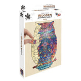 Puzzle - BMS - Owl Wooden Jigsaw 129Pc