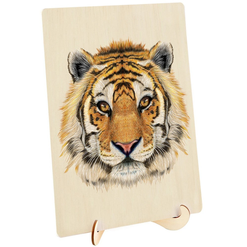Puzzle - BMS - Tiger 2 Wooden Jigsaw 130Pc
