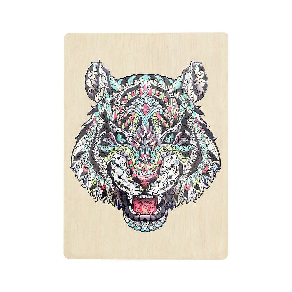 Puzzle - BMS - Tiger Wooden Jigsaw 132Pc