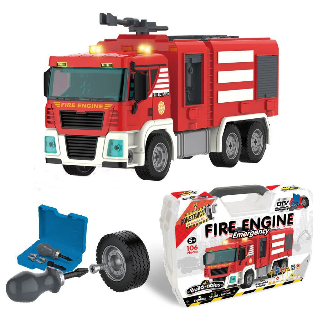 Build-Ables Plus Fire Engine