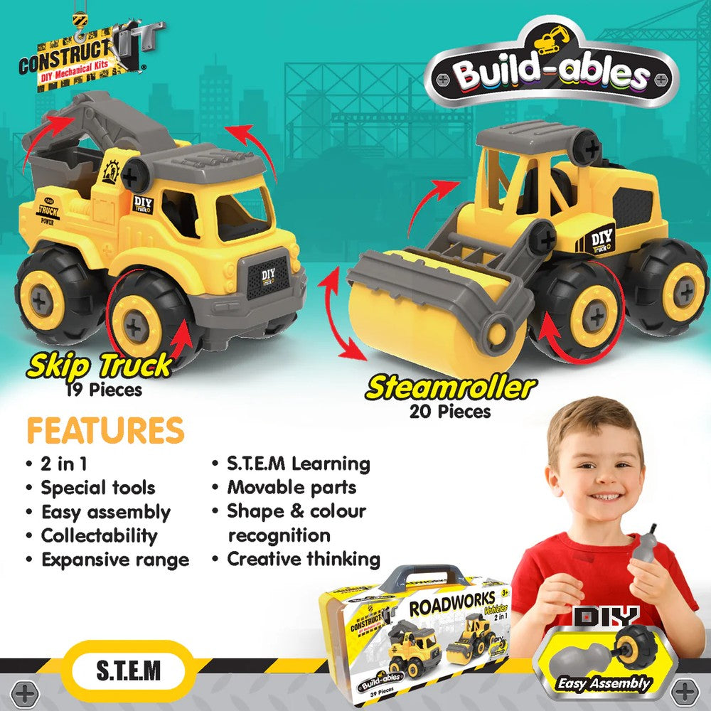 Build-Ables Roadworks 2-In-1