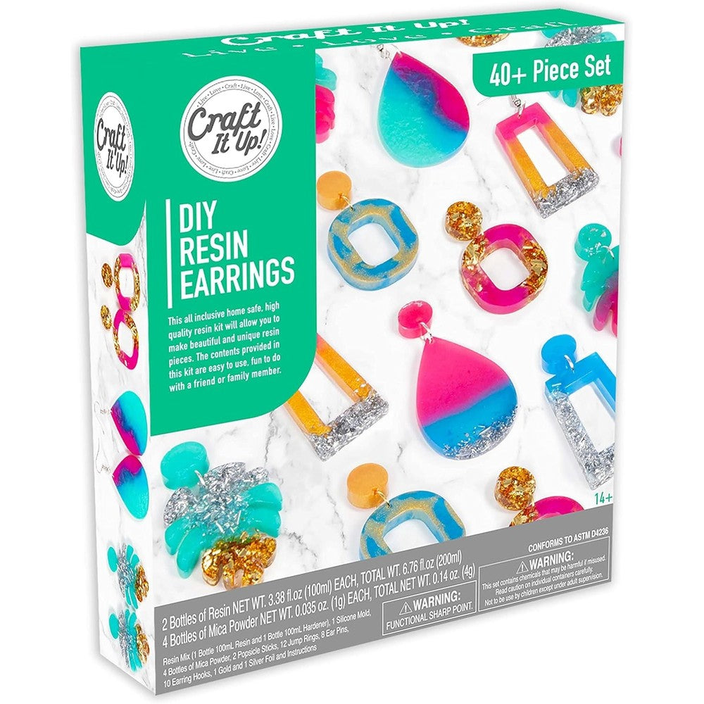 Resin Earrings Diy Kit