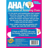 Aha! The Revealing Clues Game