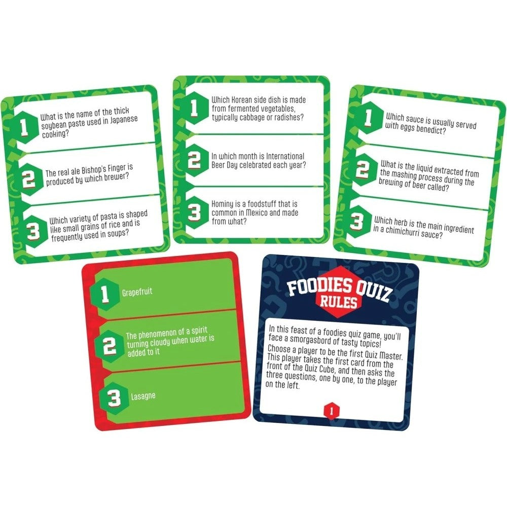 Quiz Cube - Foodies Quiz