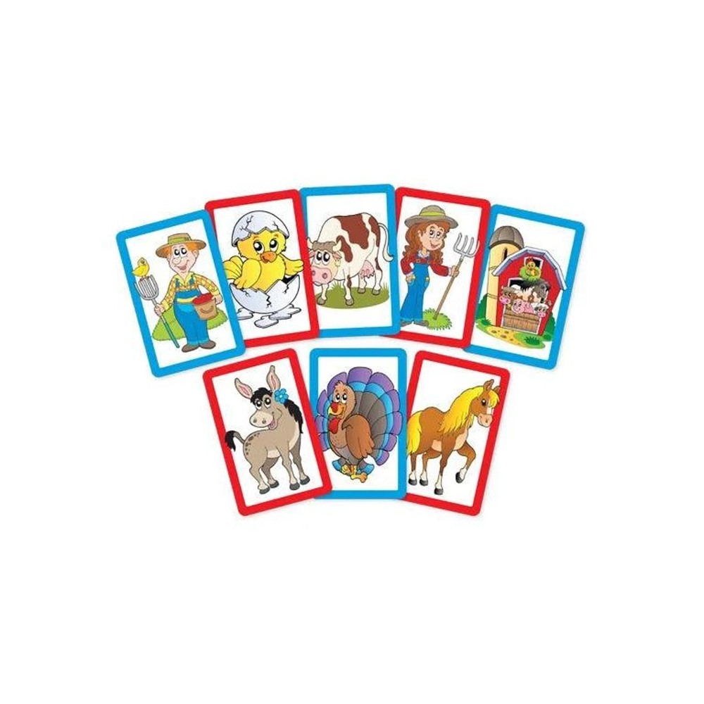 Snap + Pairs Farmyard Card Game