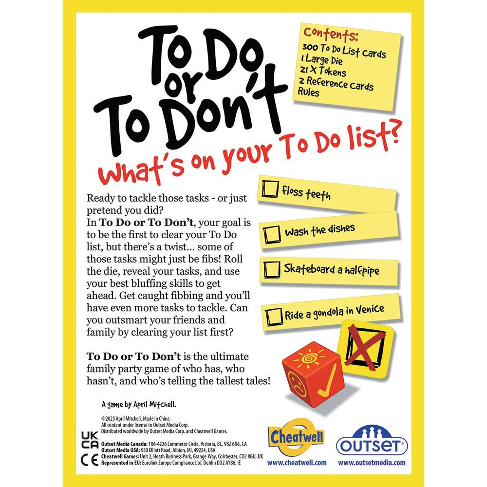 To Do Or To Don'T